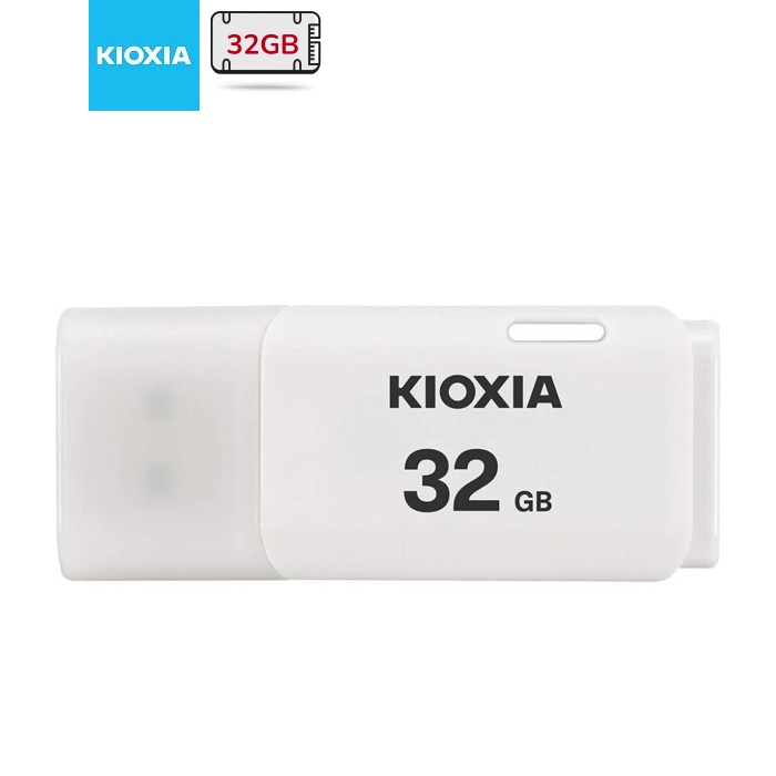 USB флеш накопитель Kioxia 32GB U202 White USB 2.0 (LU202W032GG4)