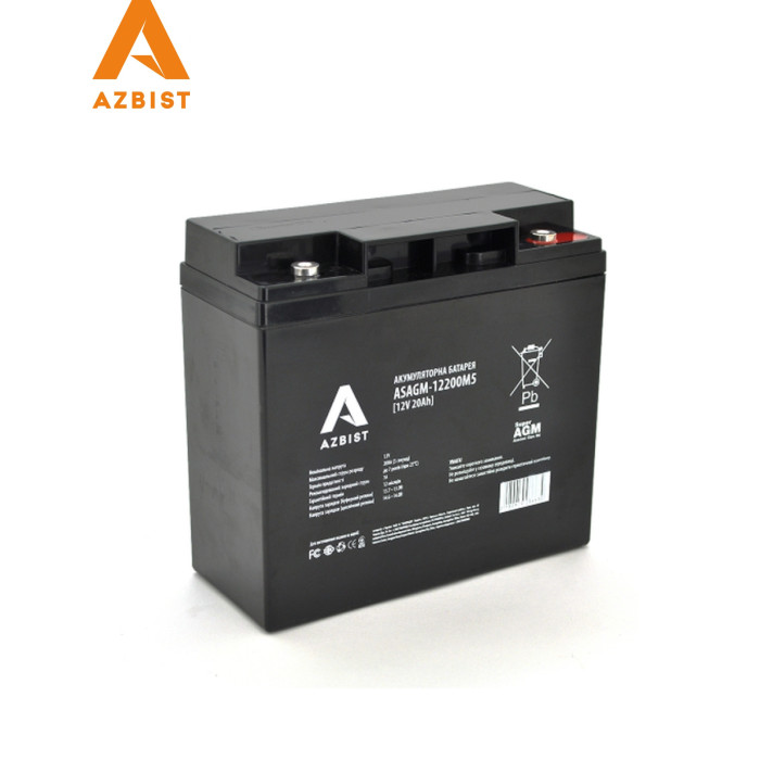 Батарея до ДБЖ AZBIST 12V 20 Ah Super AGM (ASAGM-12200M5)