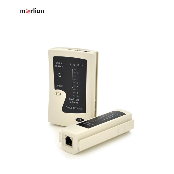 Кабельний тестер Merlion TL-468, RJ-45+RJ11