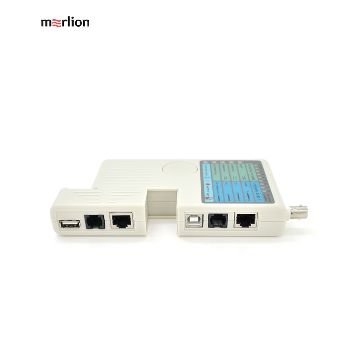 Кабельний тестер Merlion NT-T040, RJ-45 / 11, USB, BNC