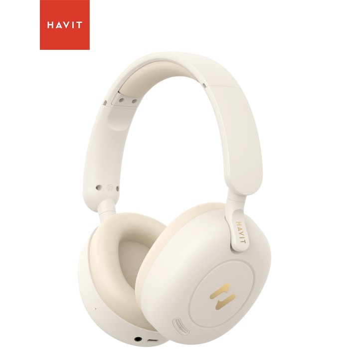 Навушники Havit HV-H655BT Pro ANC Beige (6939119065935)
