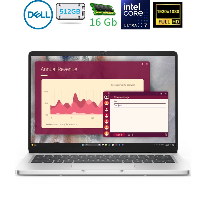 Ноутбук Dell Pro 14 (BTO107_PC14250_UA)
