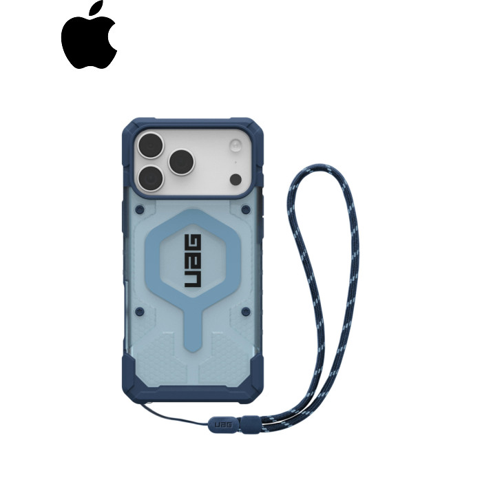 Чехол для мобильного телефона UAG iPhone 17 Pro Max Pathfinder Clear MagSafe Bundle Blues Lanyard (1145521BV03)