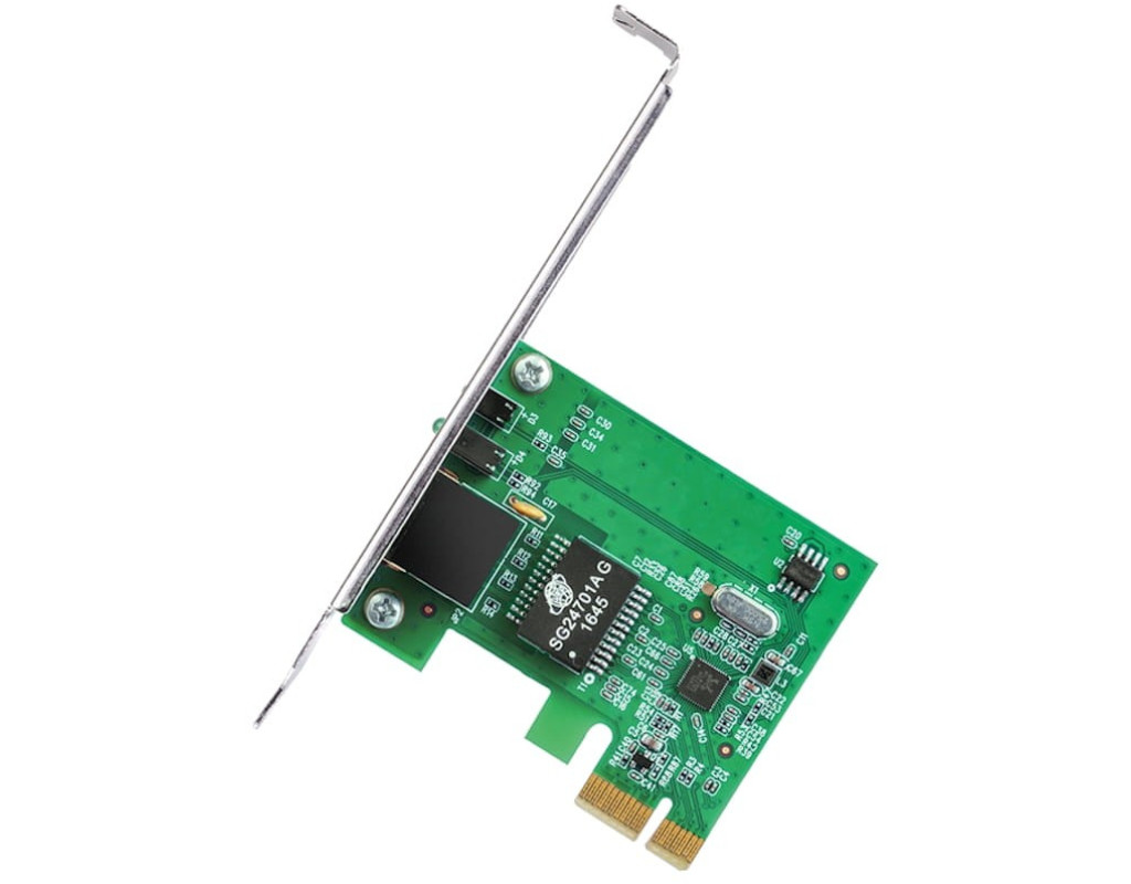 Б/У Сетевая карта TP-Link TG-3468, Gigabit PCI-eх Network Adapter, Realtek RTL8168B chipset