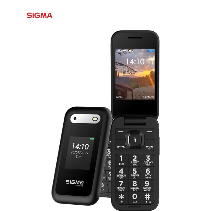 Мобильный телефон Sigma X-style 281 CLIK Black (4827798151419)