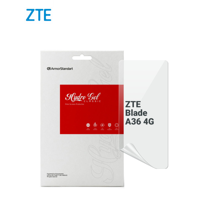 Плівка захисна Armorstandart hydrogel ZTE Blade A36 4G (ARM88875)