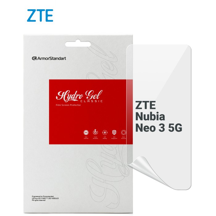 Пленка защитная Armorstandart hydrogel ZTE Nubia Neo 3 5G (ARM88879)