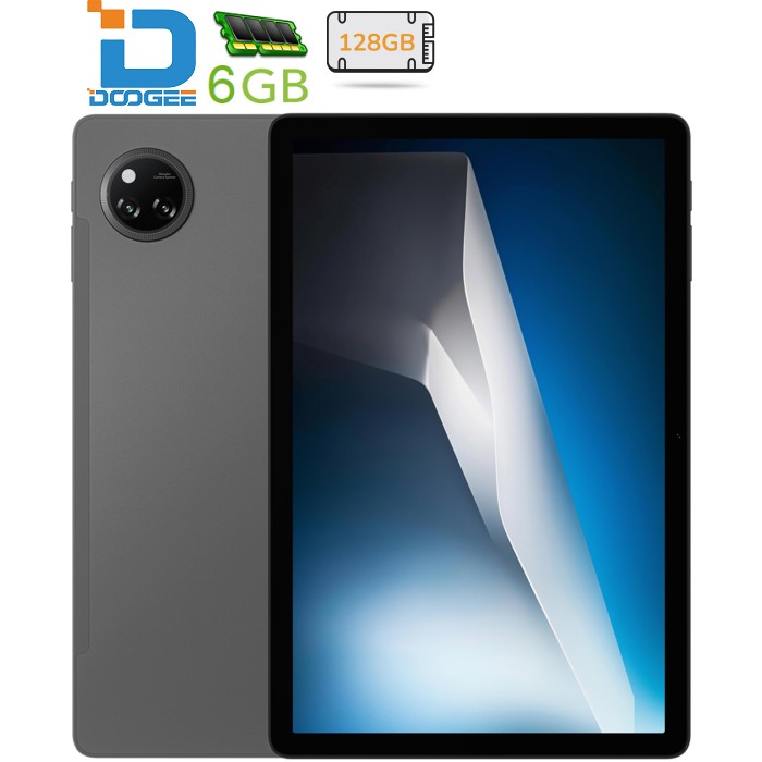 Планшет Doogee Tab A9 Pro+ 11" 6/128Gb Wi-Fi Grey VIP Edition Стилус,чохол,скло,клавіатура,мишка, БЖ (6923740264164)