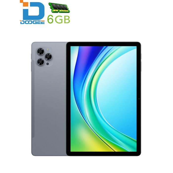 Планшет Doogee Tab G6 11" 6/256GB 4G (LTE) Grey VIP Edition Стилус,чохол,скло,клавіатура,мишка, БЖ (6923740264485)