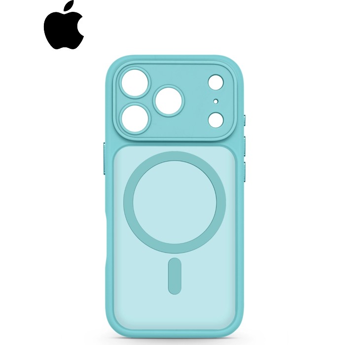 Чохол до мобільного телефона Armorstandart Lush MagCase Apple iPhone 17 Pro Turquoise (ARM87496)