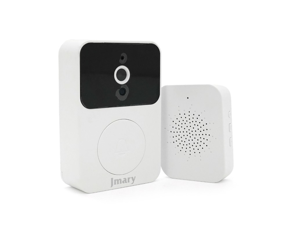 Бездротовий відеодзвінок Jmary MF-5 з Wi-Fi, вбудований акумулятор 800mAh, White, Box