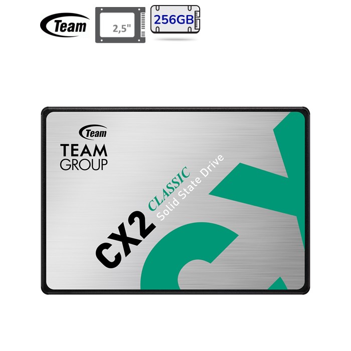 Накопитель SSD 2.5" 256GB CX2 Team (T253X6256G0C101)