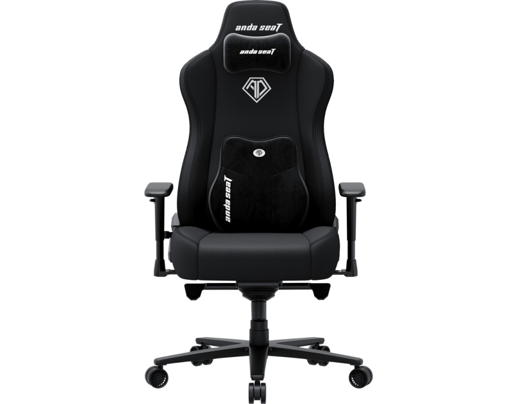 Кресло игровое Anda Seat Novis Plus Fabric XL Black (AD23YC-XL-01-B-F-B04)