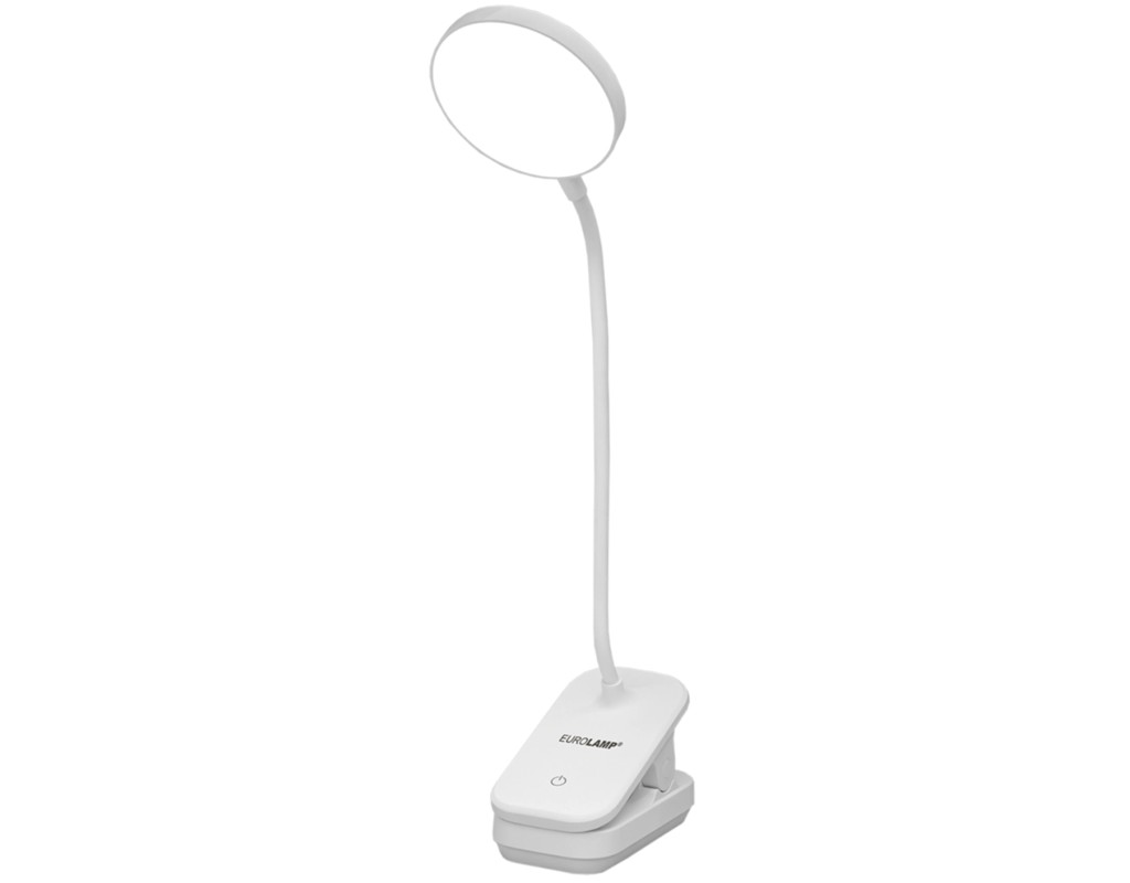 Настольная лампа Eurolamp 5W 400Lm 2800-6500K Type-C+Battery 2400mAh (LED-TLB-5W(P))