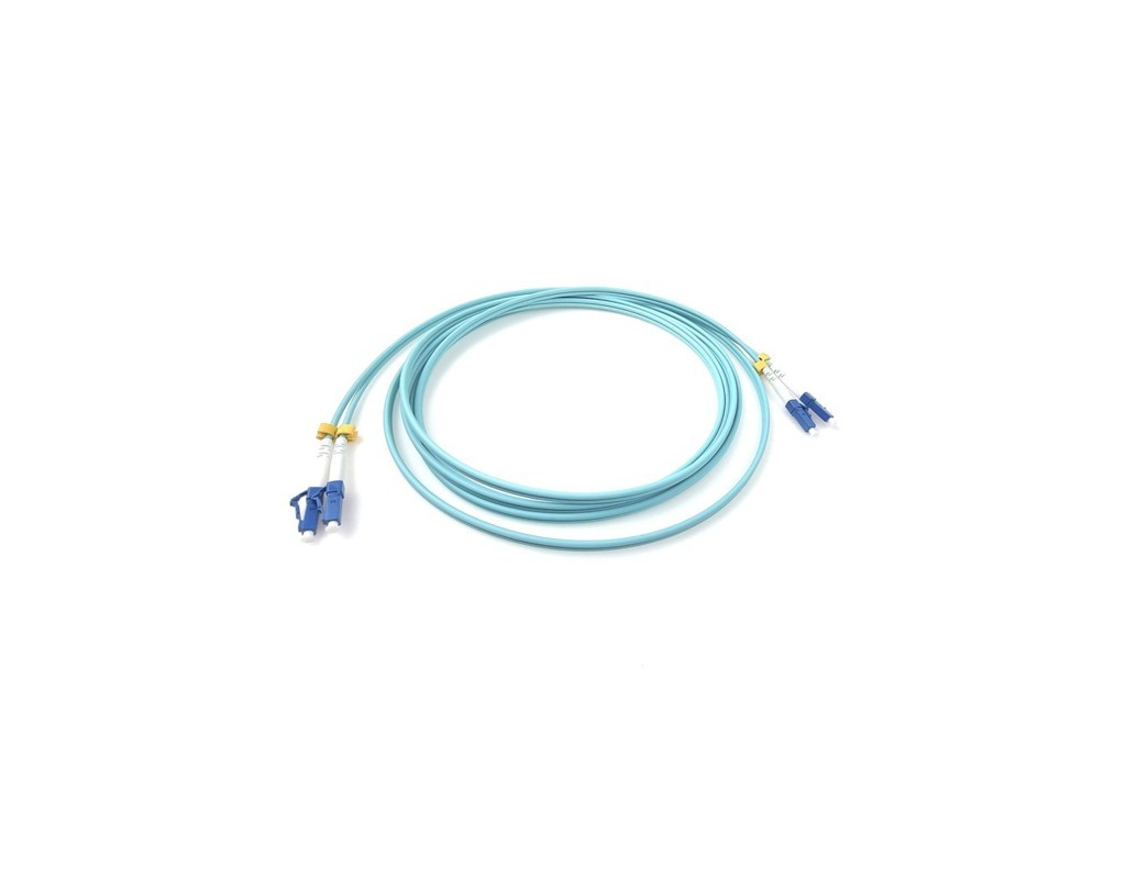 Оптический патчкорд Eserver LC/UPC-LC/UPC, Multimode (50/125, OM3), LSZH, Duplex, 3m (ES-LC-LC/UPC-3-MM-D)