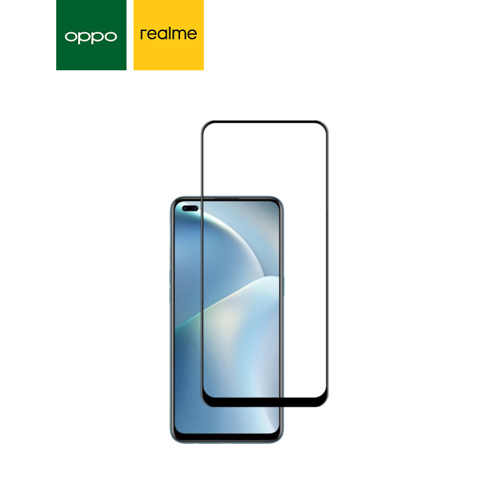 Стекло защитное ACCLAB Full Glue Oppo Reno 4 Lite Black (1283126511196)