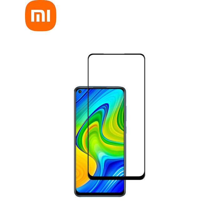 Стекло защитное ACCLAB Full Glue Xiaomi Redmi Note 9 Black (1283126508783)