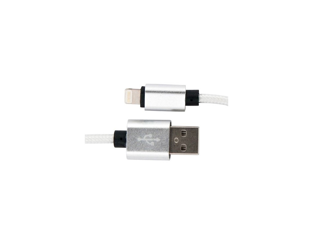 Дата кабель USB 2.0 AM to Lightning 1.0m white Dengos (NTK-L-MT-WHITE)
