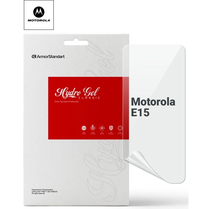 Пленка защитная Armorstandart hydrogel Motorola E15 (ARM83132)
