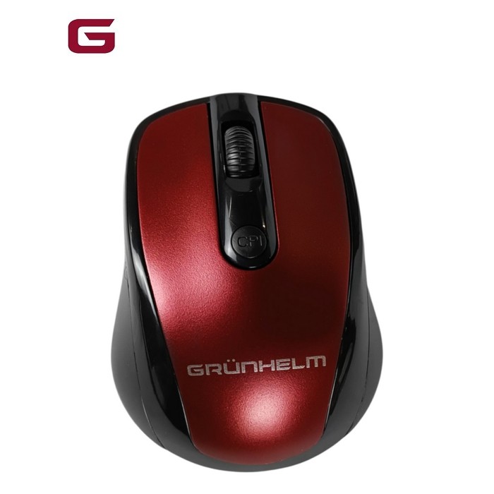 Мишка Grunhelm M-510WL Wireless Black/Red (126870)