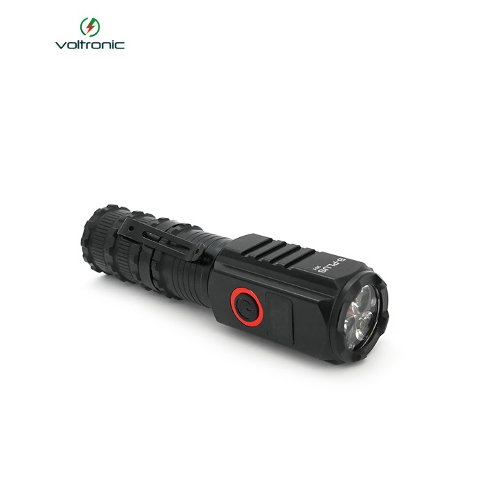 Ліхтарик ручний BP-301R, 3 режими, корпус алюміній, магніт, індикація заряду, акумулятор 18650, кабель USB, BOX