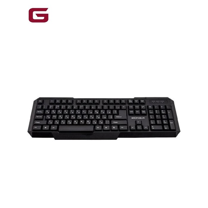 Клавіатура Grunhelm KB-103WD USB UA Black (109329)