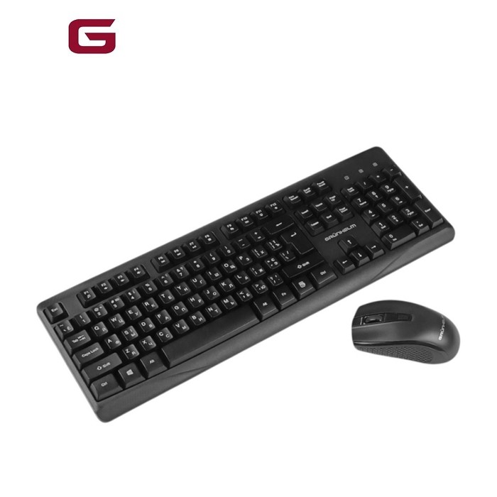 Комплект Grunhelm KBM-4810WL Wireless UA Black (126877)