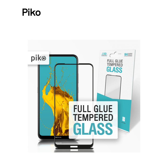 Стекло защитное Piko Full Glue Nokia 3.4 (1283126511530)