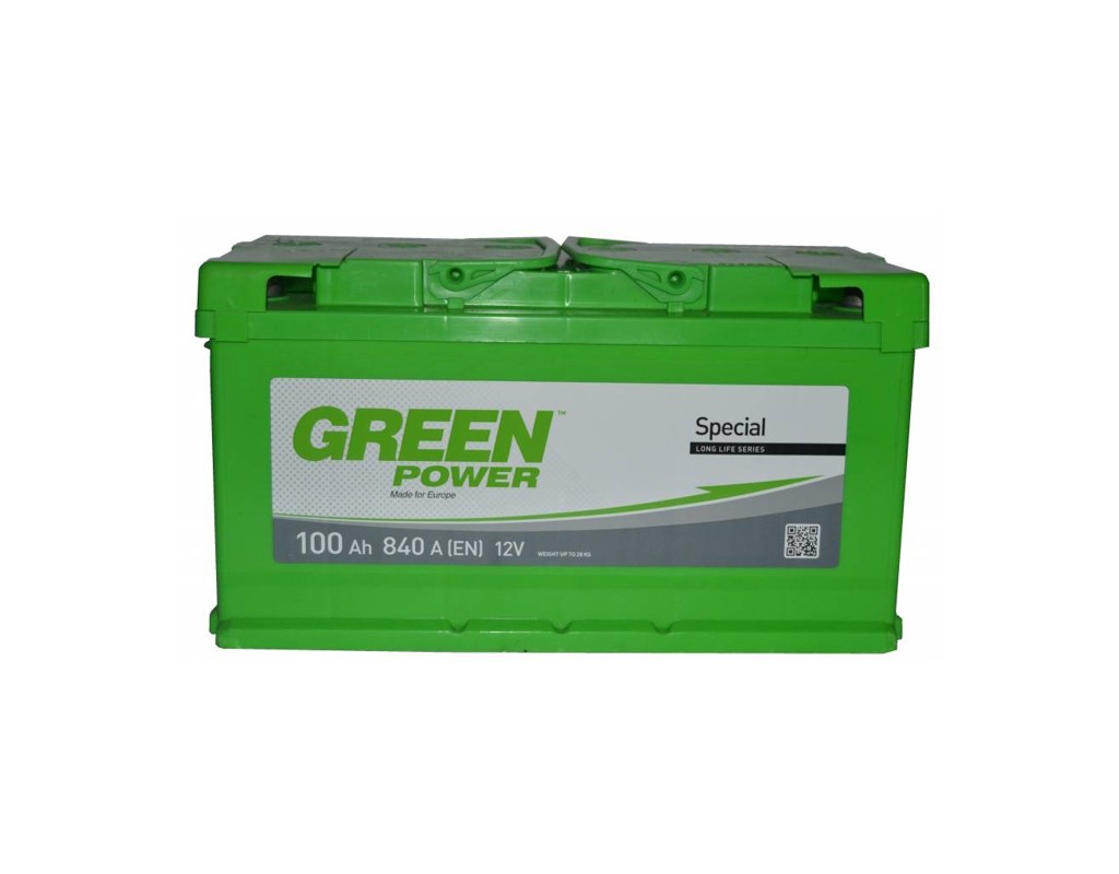 Акумулятор автомобільний GREEN POWER 100Ah (000022430)