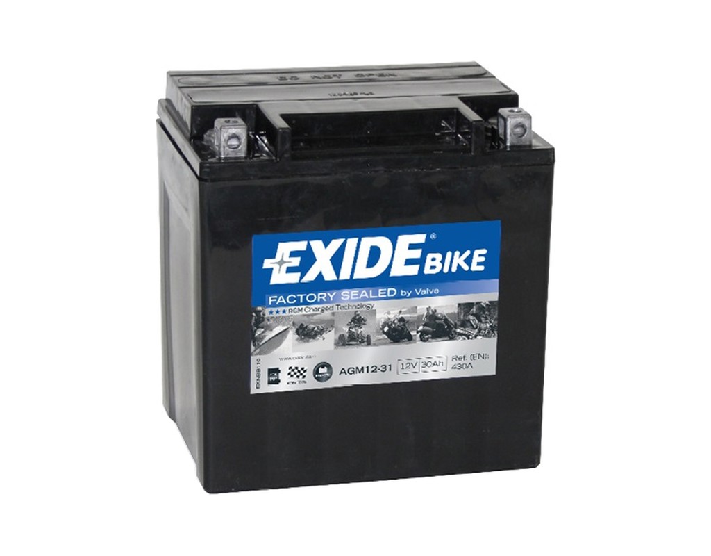 Аккумулятор автомобильный EXIDE Ready AGM 30Ah Н Ев (-/+) (430EN) (AGM12-31)