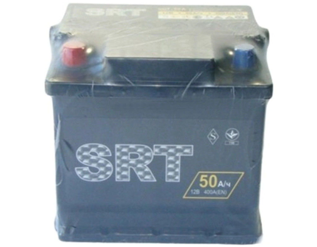 Акумулятор автомобільний SRT 6СТ-50АЗ (0) (-/+) (L1) 400А 12V (E)