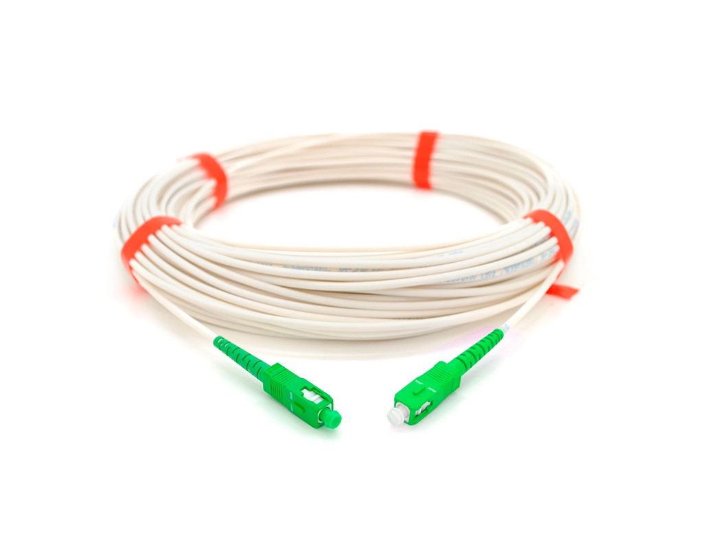 Патчкорд оптичний SC / APC-SC / APC (ОКВс-А(0,1)Пнг-HF-1Е1) 100м.