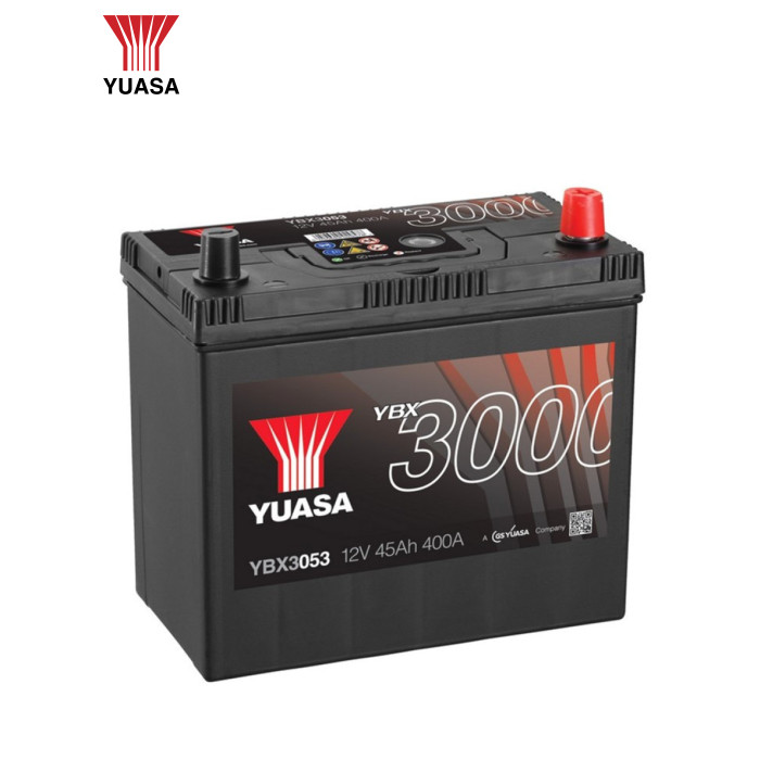 Акумулятор автомобільний Yuasa 12V 45Ah SMF Battery (YBX3053)