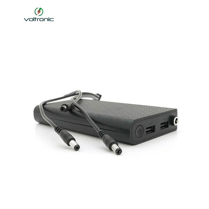 ДБЖ UPS-24W DC1024P для роутерів, Output: USB 5V / 2A, DC9V,2.7A / 12V,2A, 14000mAh(7*2000mAh), 155х75х23мм, 460грам, Black, BOX