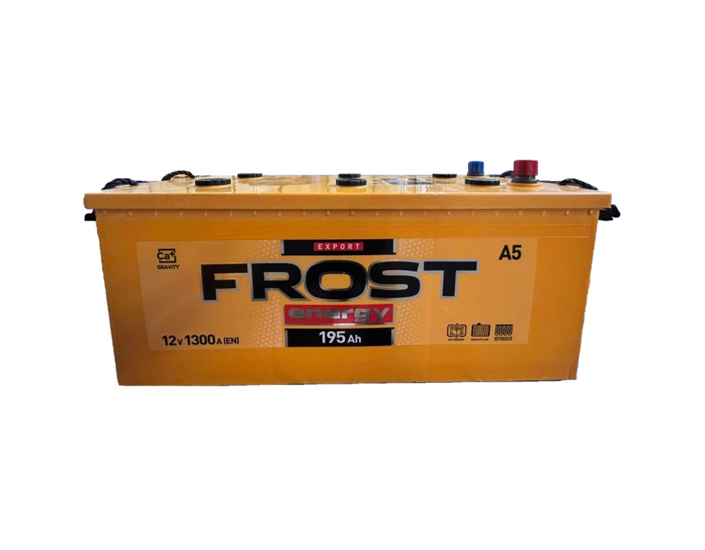 Акумулятор автомобільний FROST ENERGY 195Ah бокова(+/-) (1300EN)