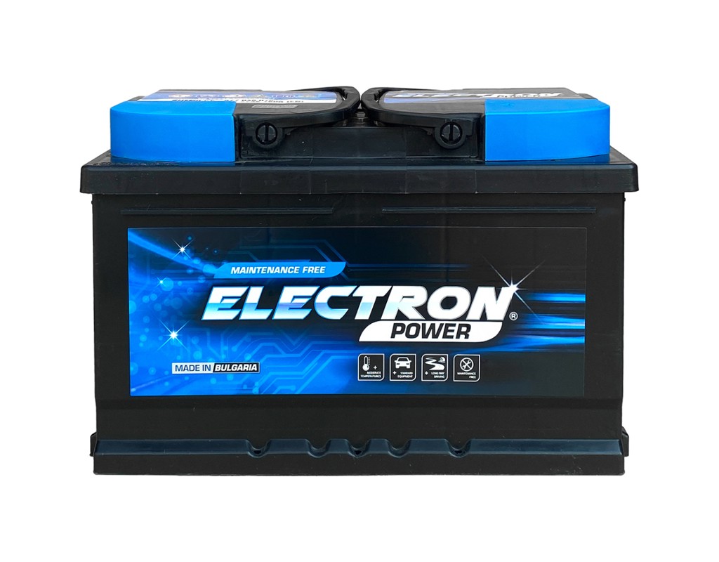 Акумулятор автомобільний ELECTRON POWER 77Ah Ев (-/+) (760EN) (577012076)