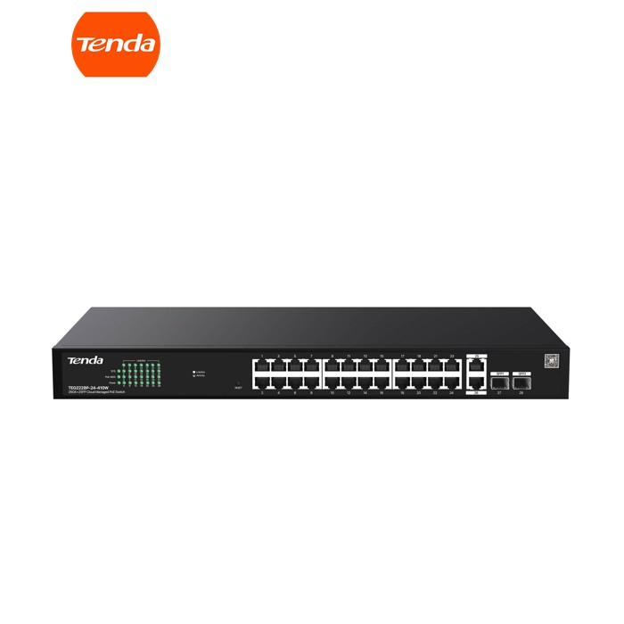 Комутатор Tenda TEG2228P-24-410W