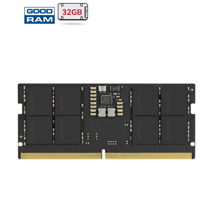 Модуль пам'яті для ноутбука SoDIMM DDR5 32GB 5600 MHz Goodram (GR5600S564L46/32G)