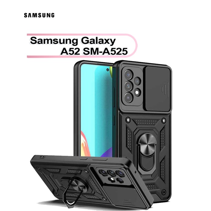 Чохол до мобільного телефона BeCover Military Samsung Galaxy A52 SM-A525 Black (706060)