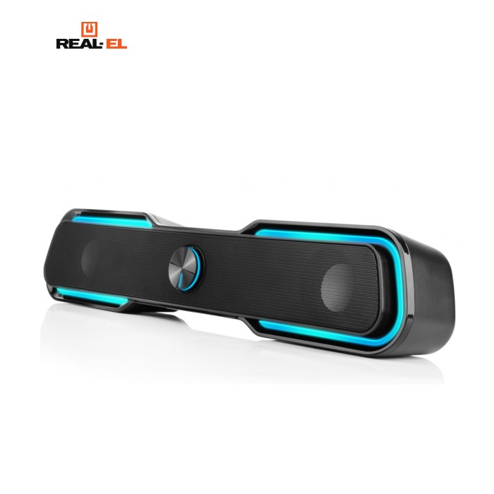 Акустична система REAL-EL S-180 Black (EL121100012)