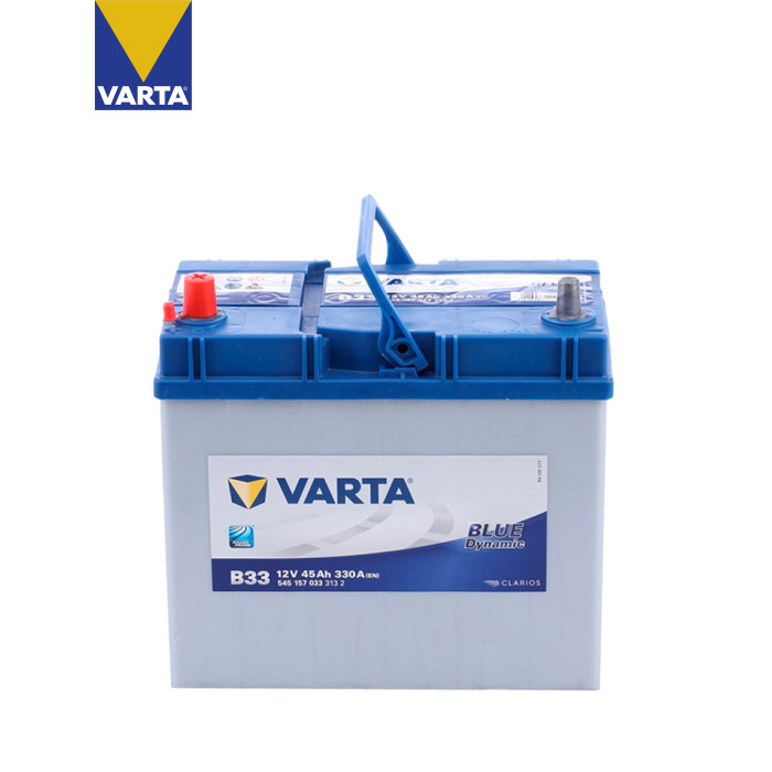 Акумулятор автомобільний Varta Blue Dynamic 45Аh без нижн. бурта (545157033)