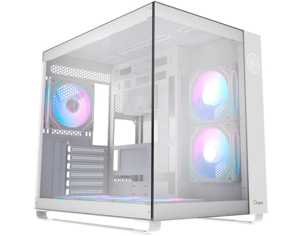 Корпус для ПК OCYPUS IOTA C70 WH ARGB (IOTA-C70-WHD600XX-GL)