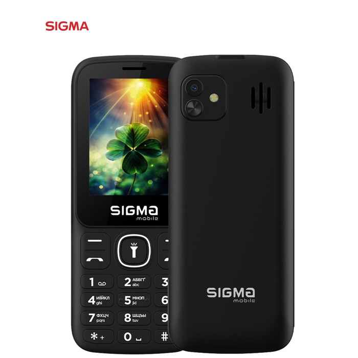 Мобільний телефон Sigma X-style 242 LUCKY Black (4827798792919)
