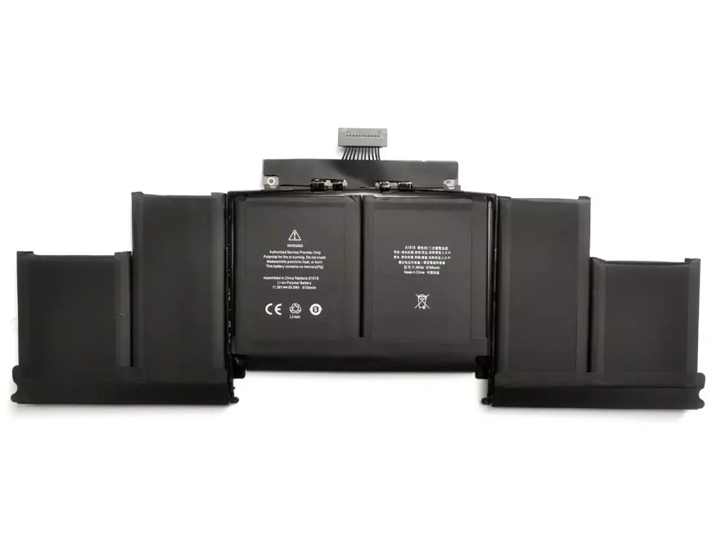 Аккумулятор для ноутбука Apple A1618, 99.5Wh (8755mAh), 6cell, 11.36V, Li-Pol AlSoft (A71121)