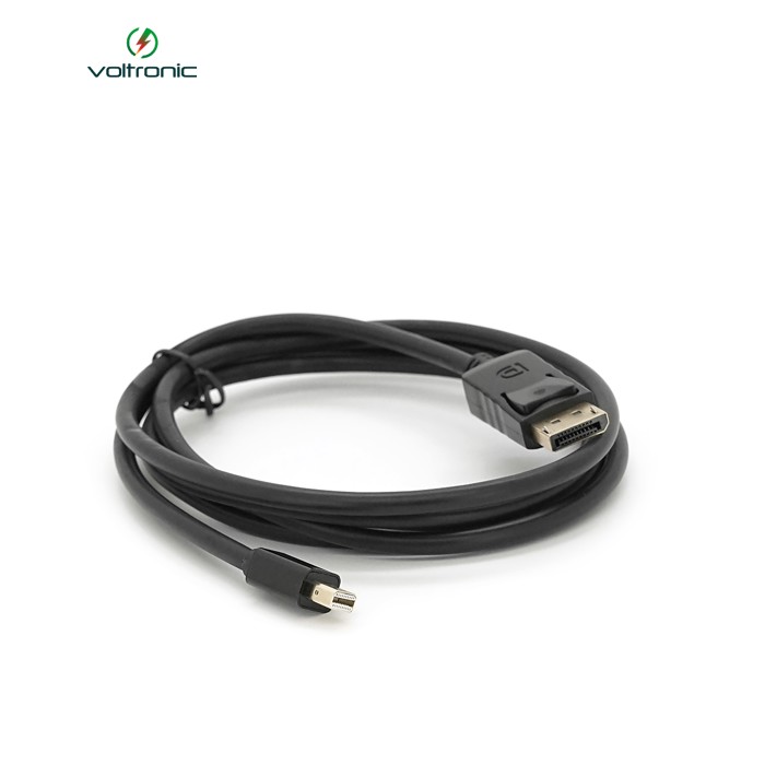 Конвертер mini Display Port (тато) на Display Port (тато) 1.8m (пакет) Black