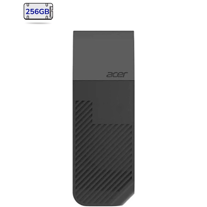 USB Flash Acer 256GB USB 3.2 UP300 Black, Retail