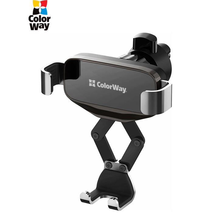 Универсальный автодержатель ColorWay Gravity Mechanical Car Mount Black (CW-CHG18-BK)