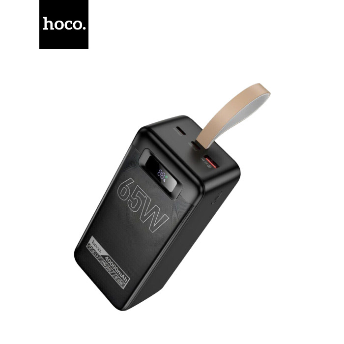 Батарея универсальная HOCO 40000mAh Aquila PD/3.0/65W QC/3.0 Black (DB82 / 714726)