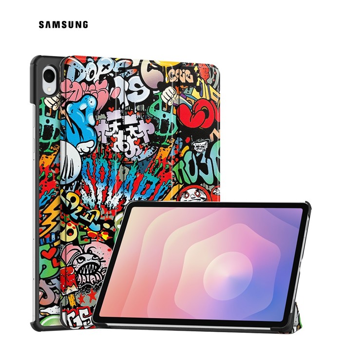 Чохол до планшета BeCover Smart Case Samsung Galaxy Tab S11 (SM-X730/X736) 11.0" Graffiti (714655)