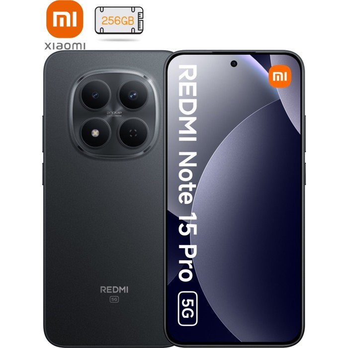 Мобільний телефон Xiaomi Redmi Note 15 Pro 5G 8/256GB Black (1183687)